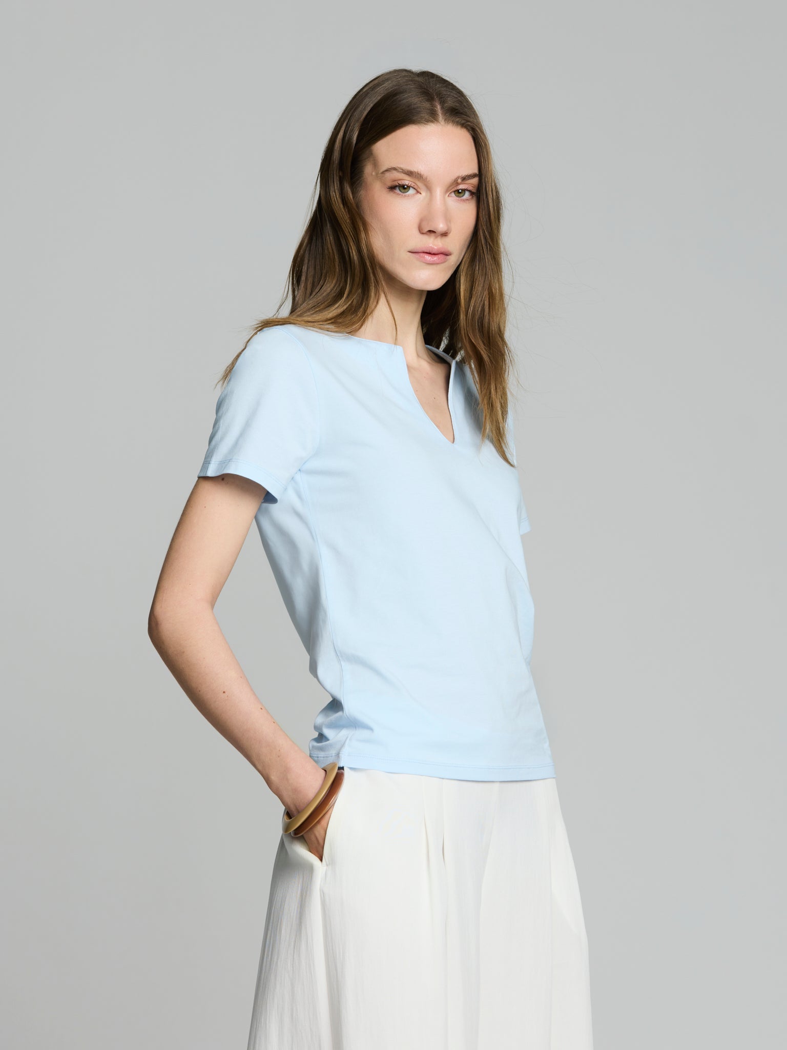 Camiseta punto básica