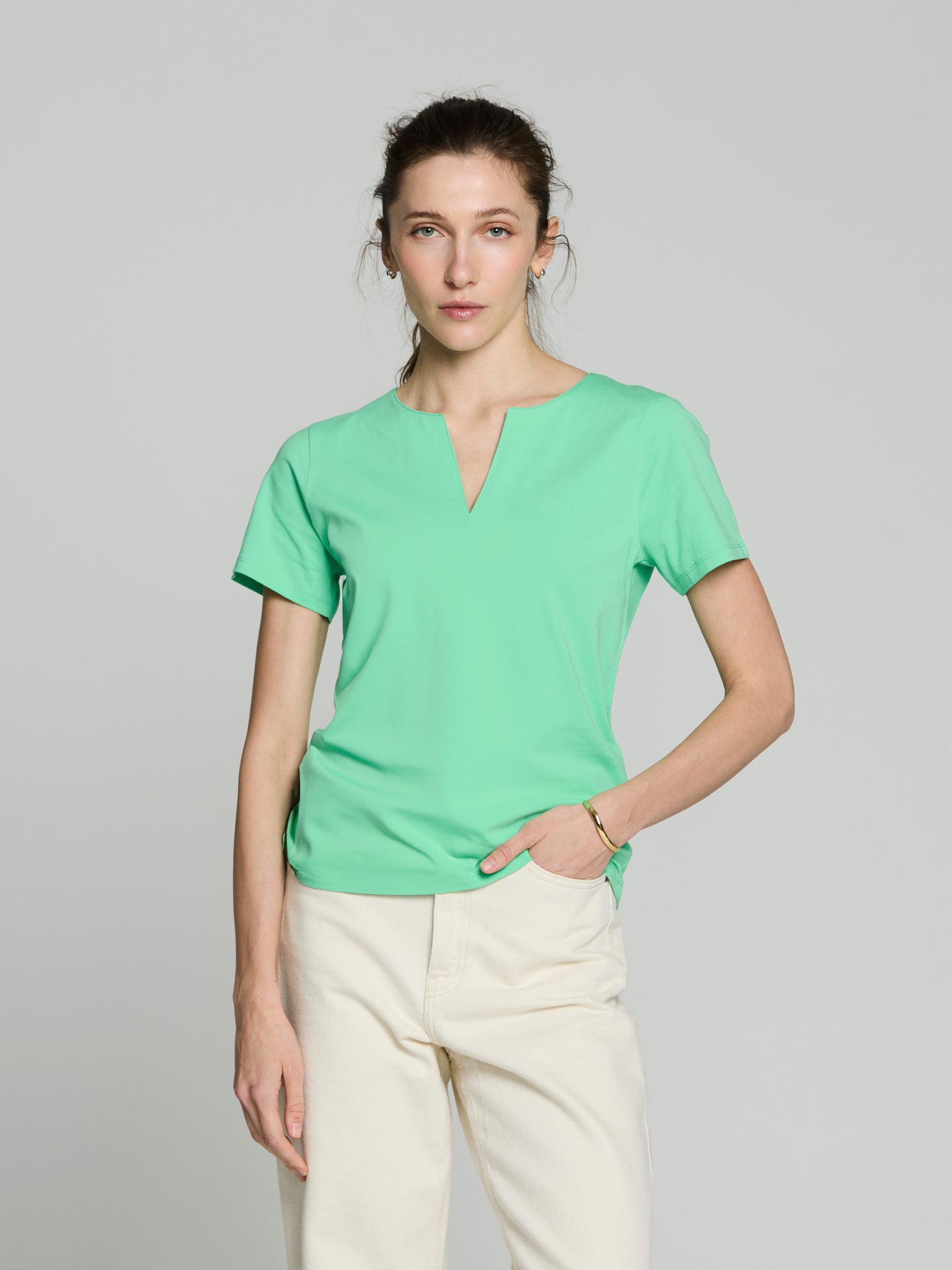 Camiseta punto básica