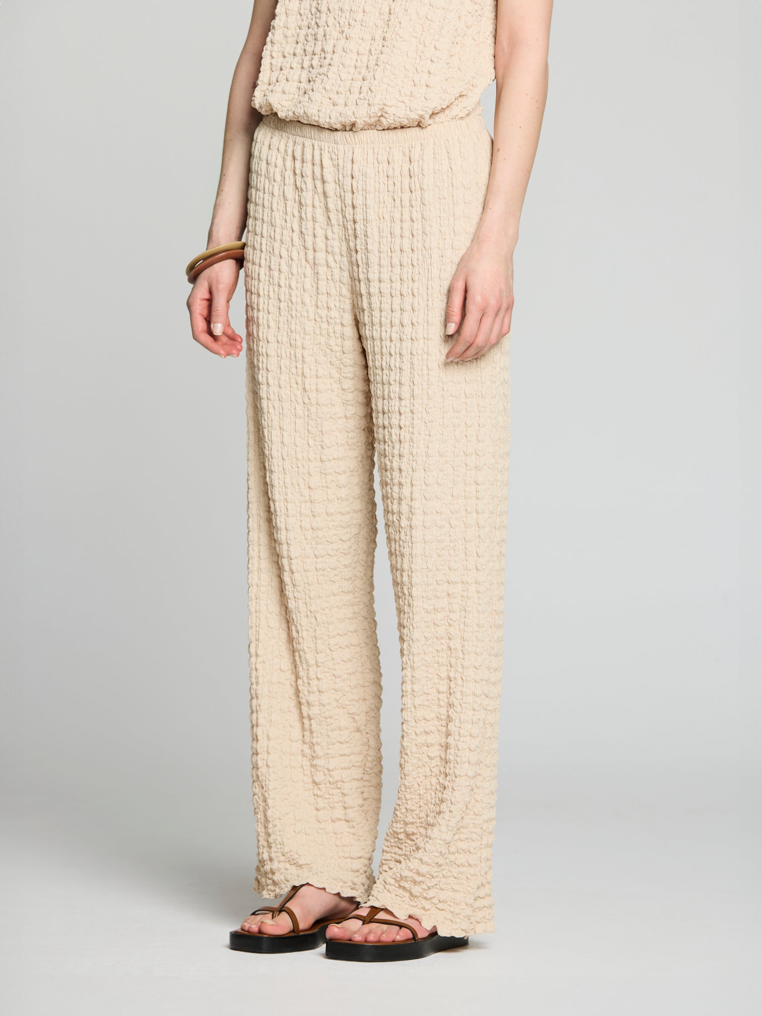 Pantalons ample textura