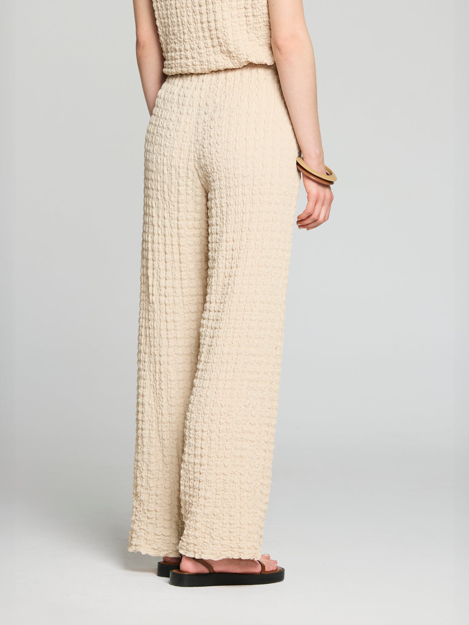 Pantalons ample textura