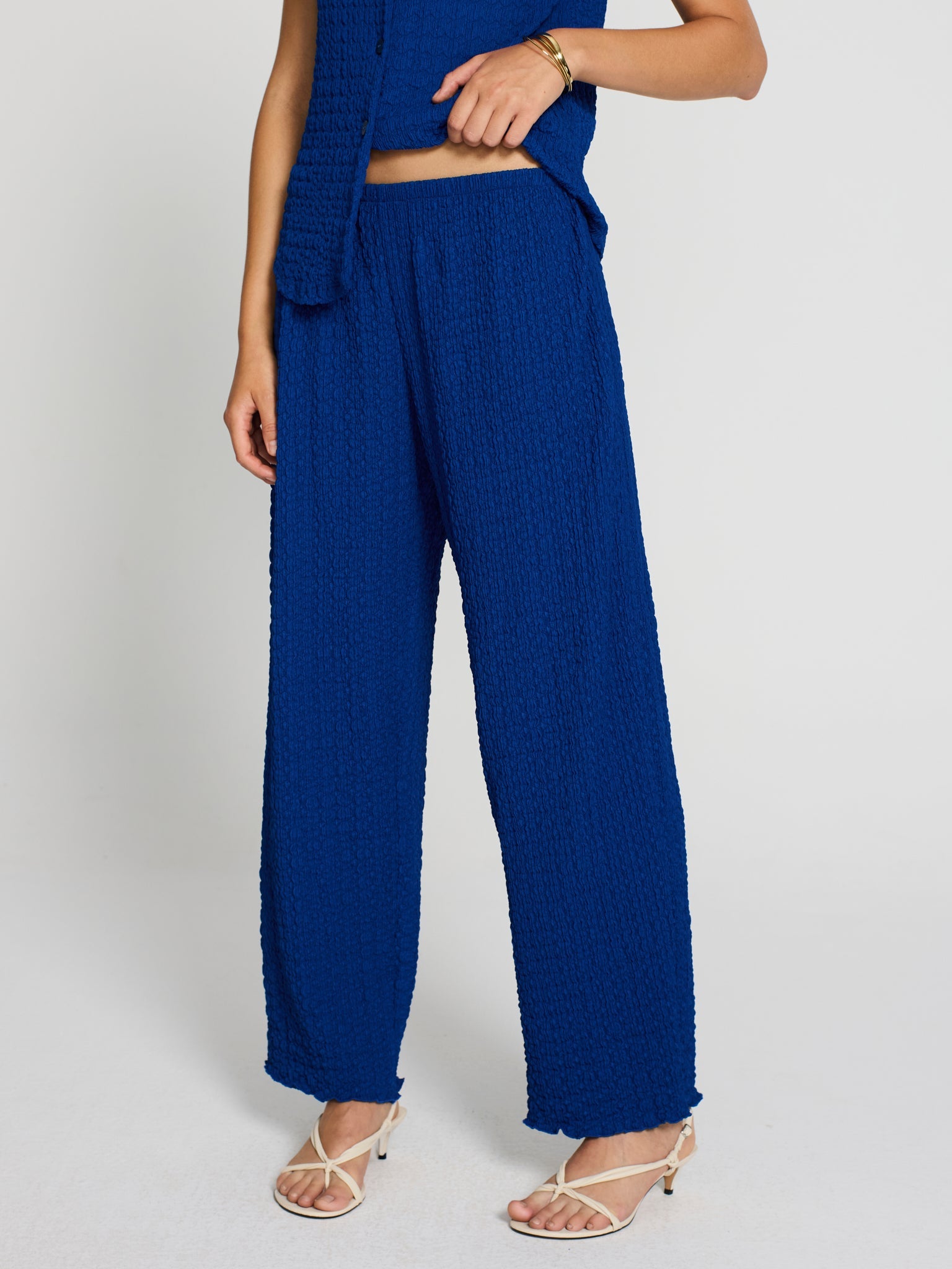 Pantalons ample textura