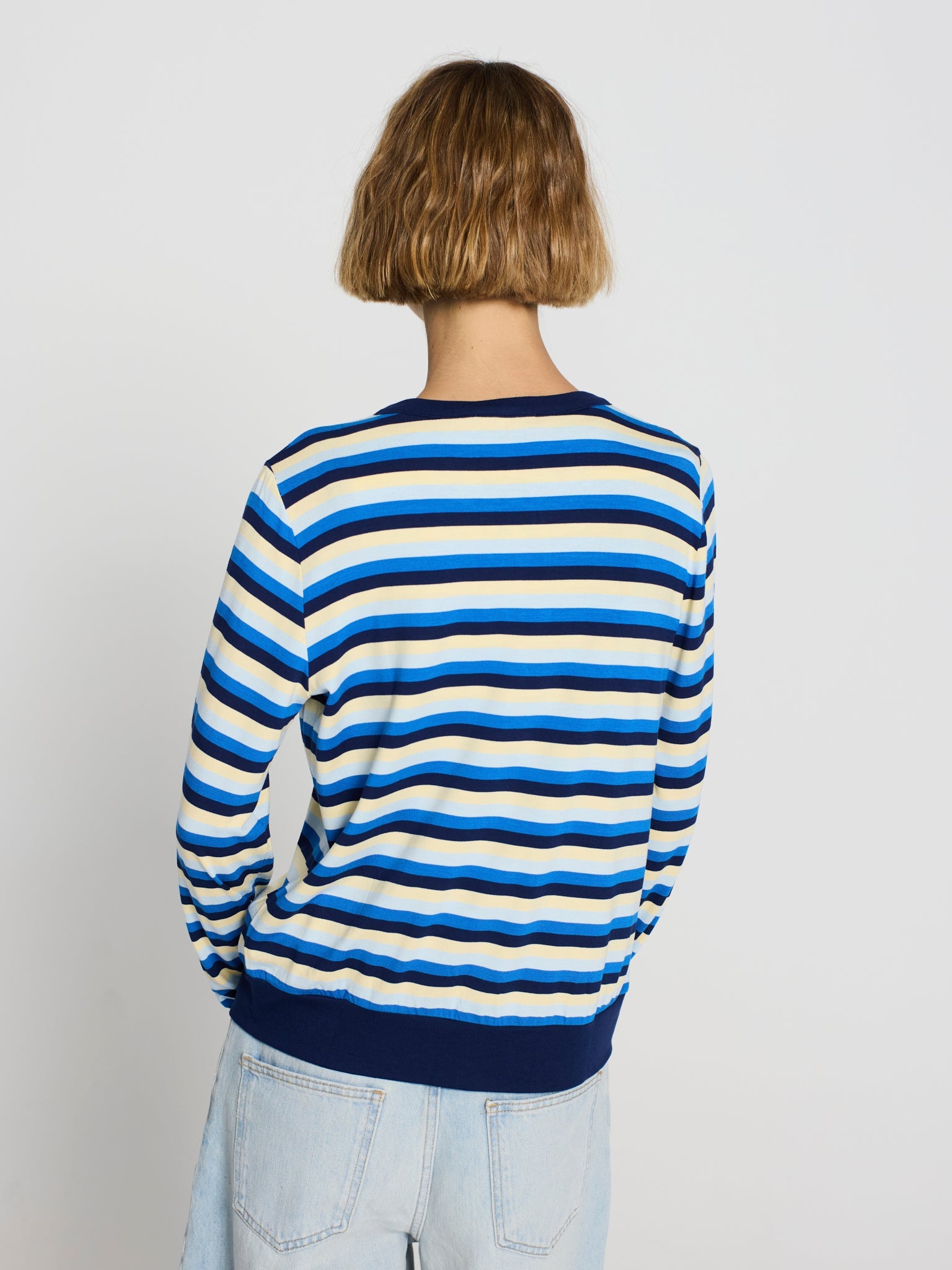 Twinset listados viscosa