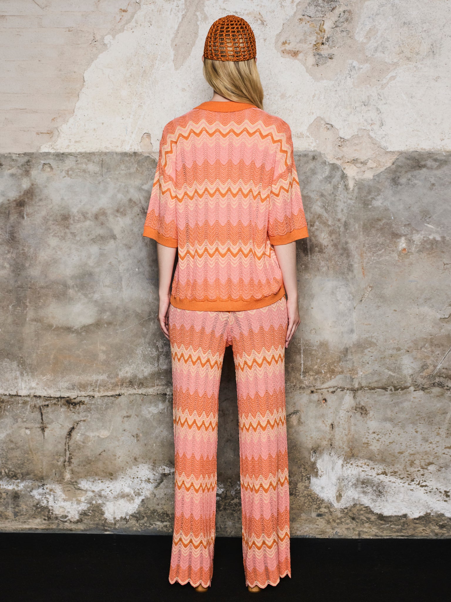 Pantalón punto ondas