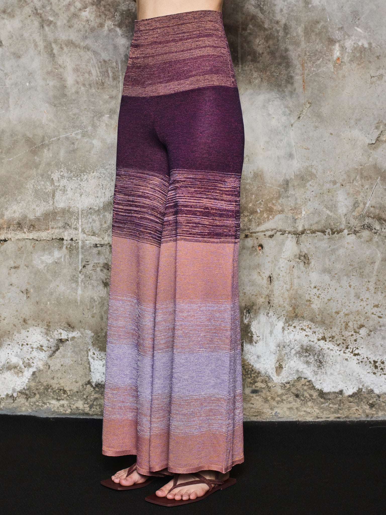 Pantalón punto degradado