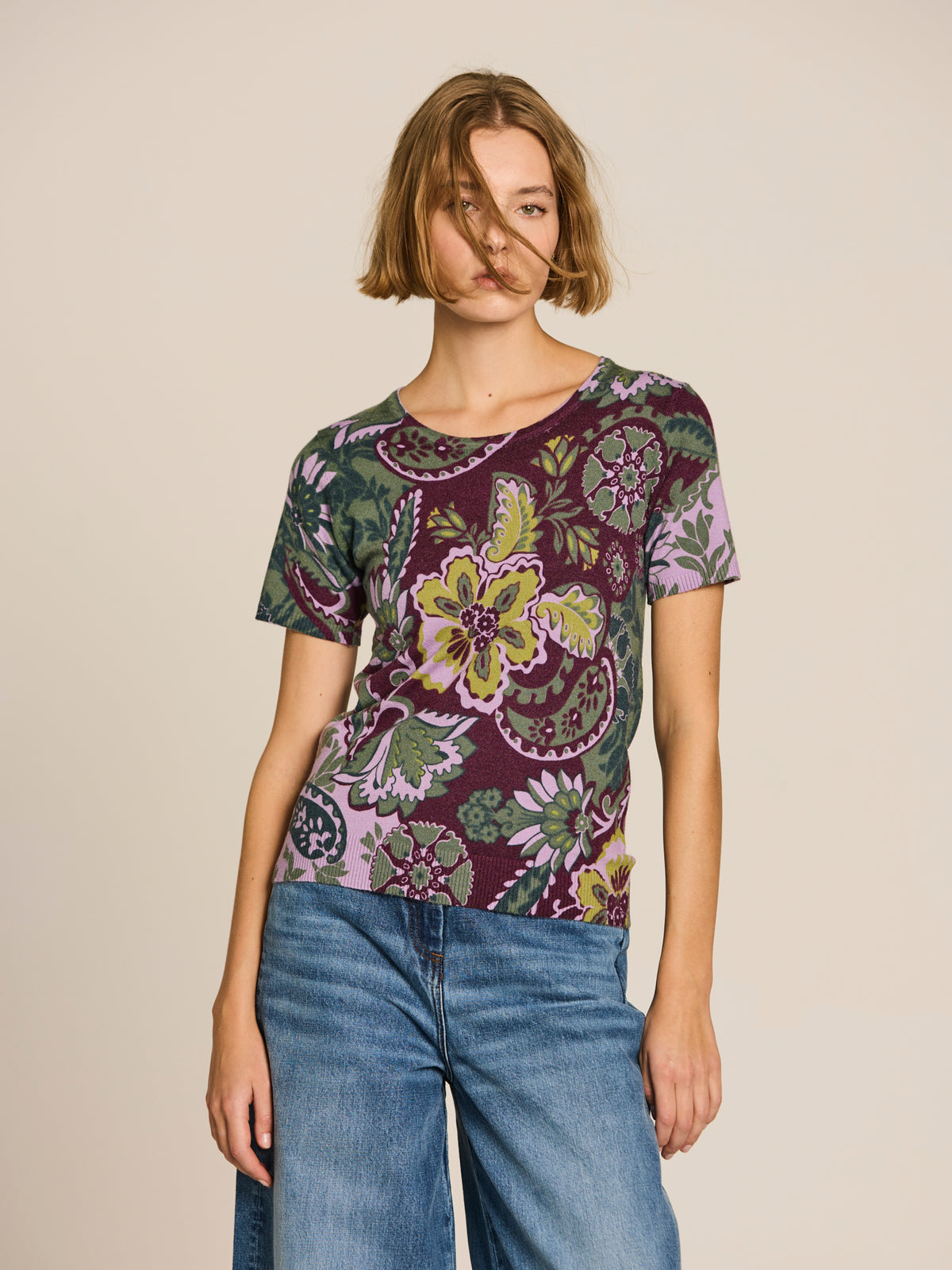 Jersey floral