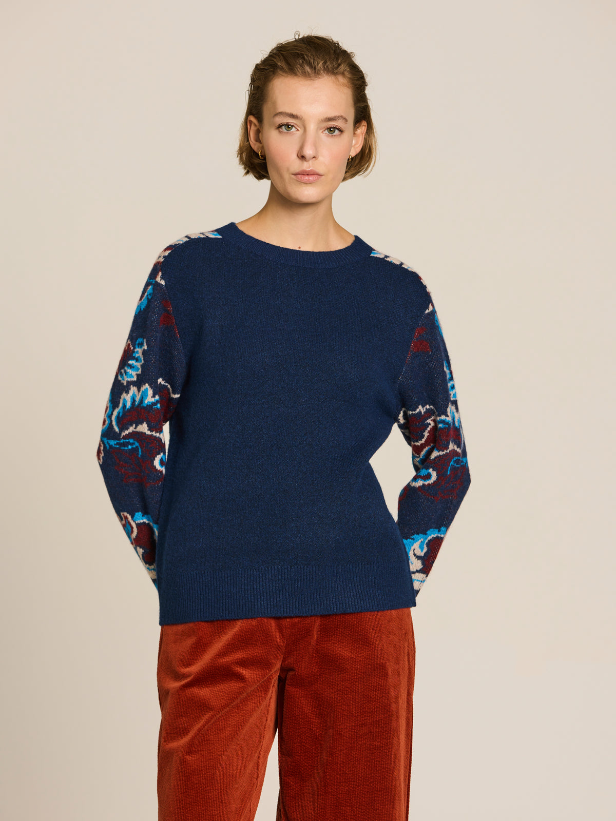 Jersey jacquard
