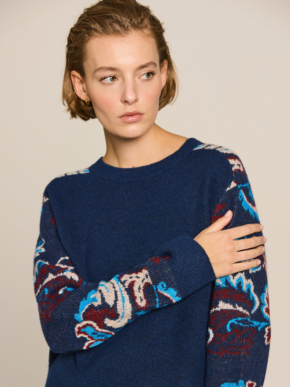 Jersey jacquard