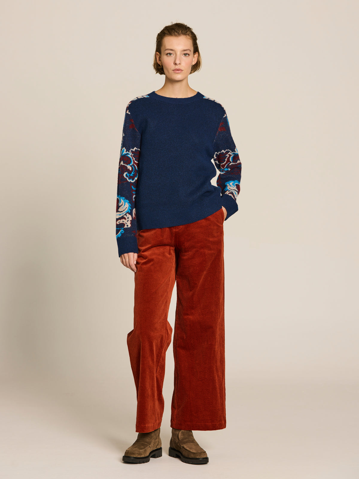 Jersey jacquard