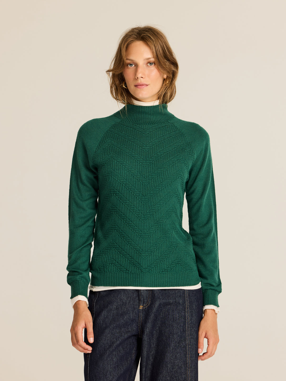 Jersey en zigzag