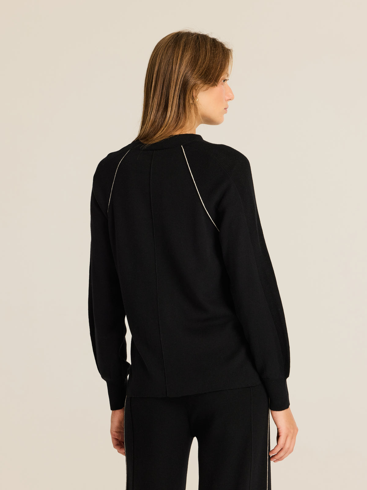 Jersey con detalle a contraste