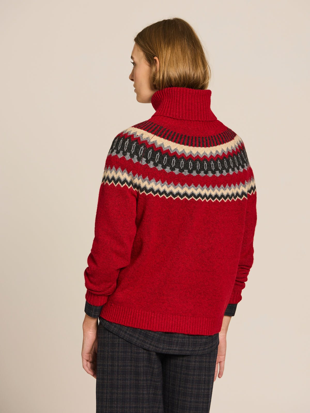 Jersey jacquard
