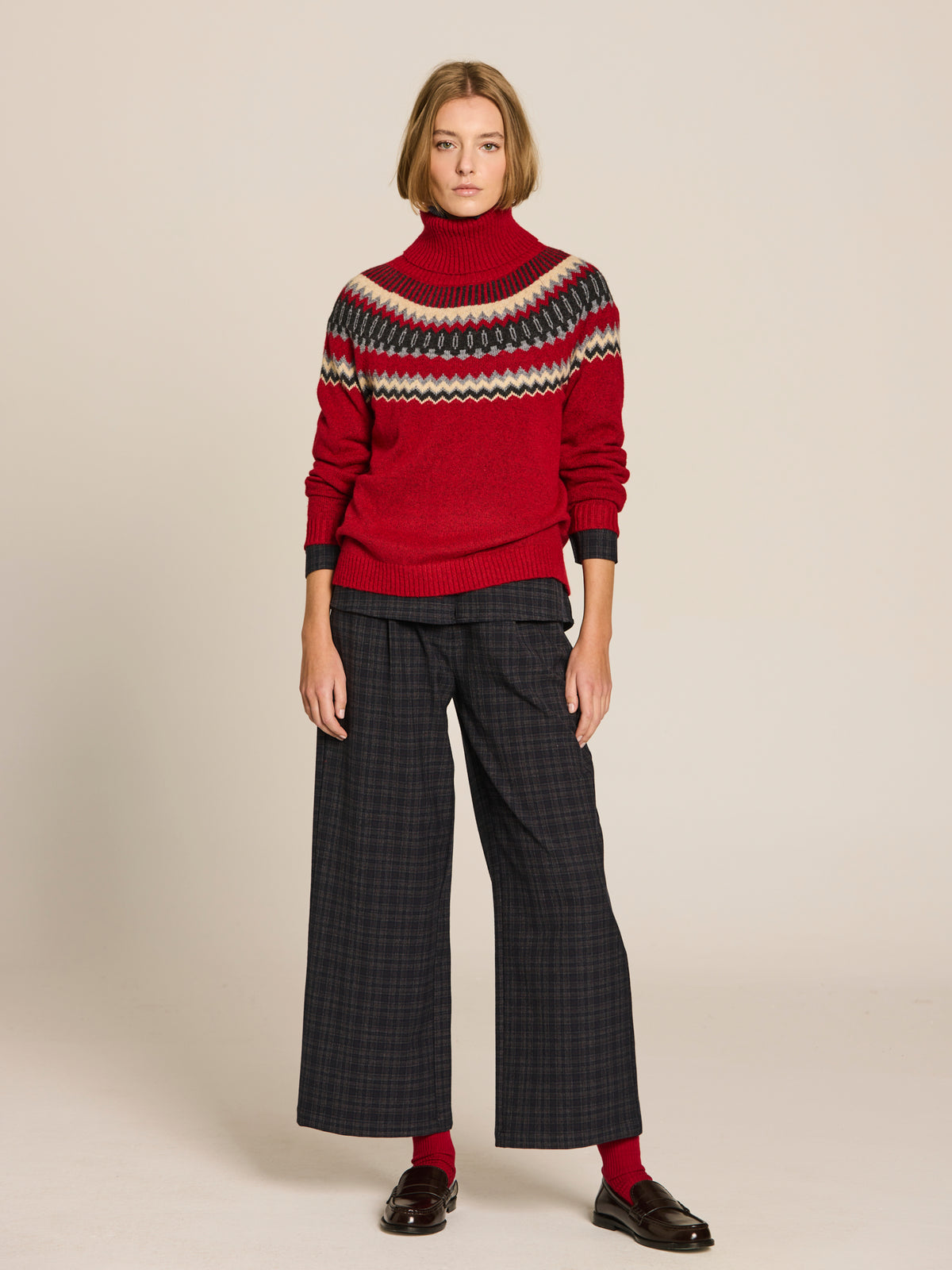 Jersey jacquard