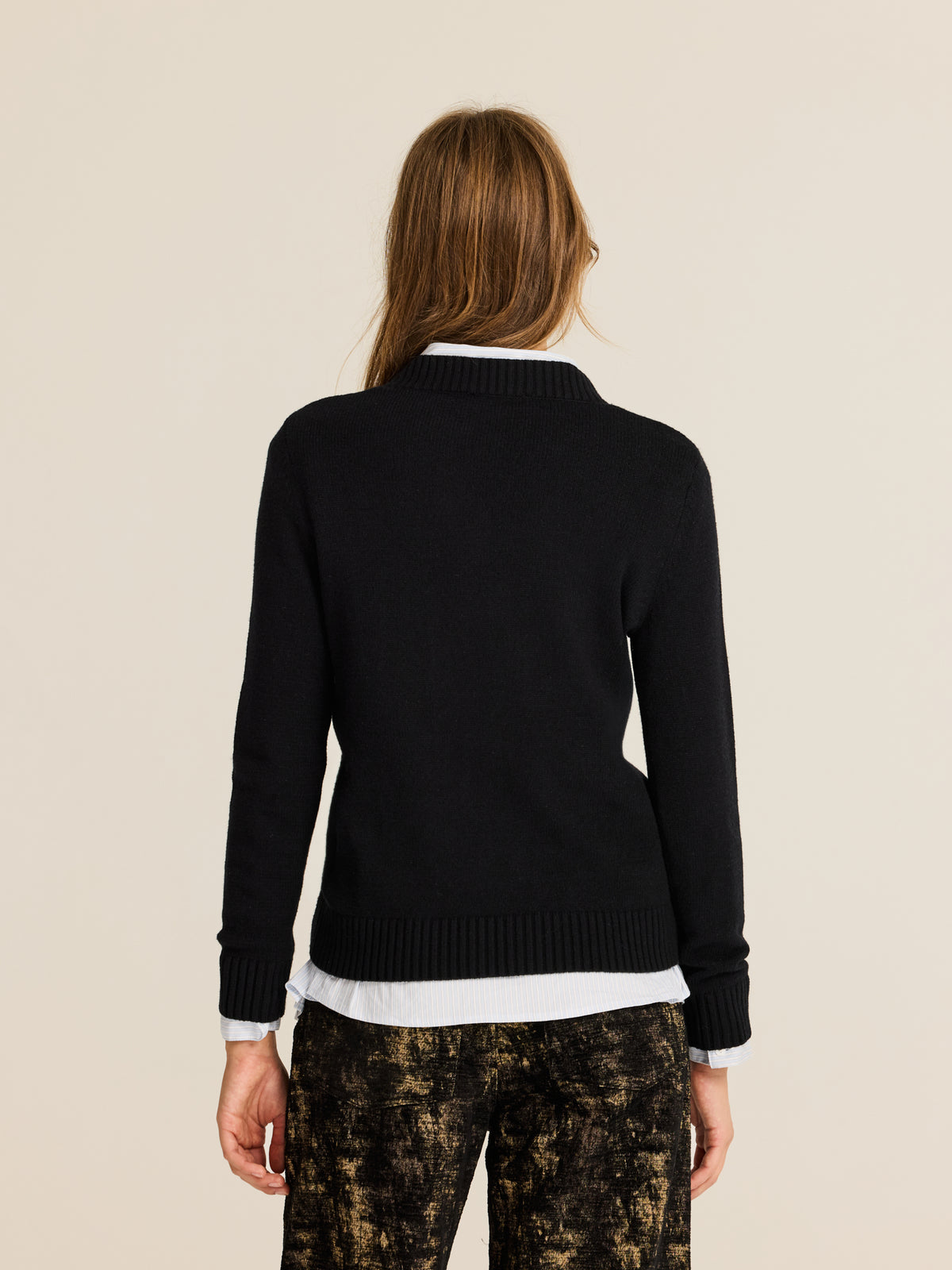 Jersey de punto con trenzas