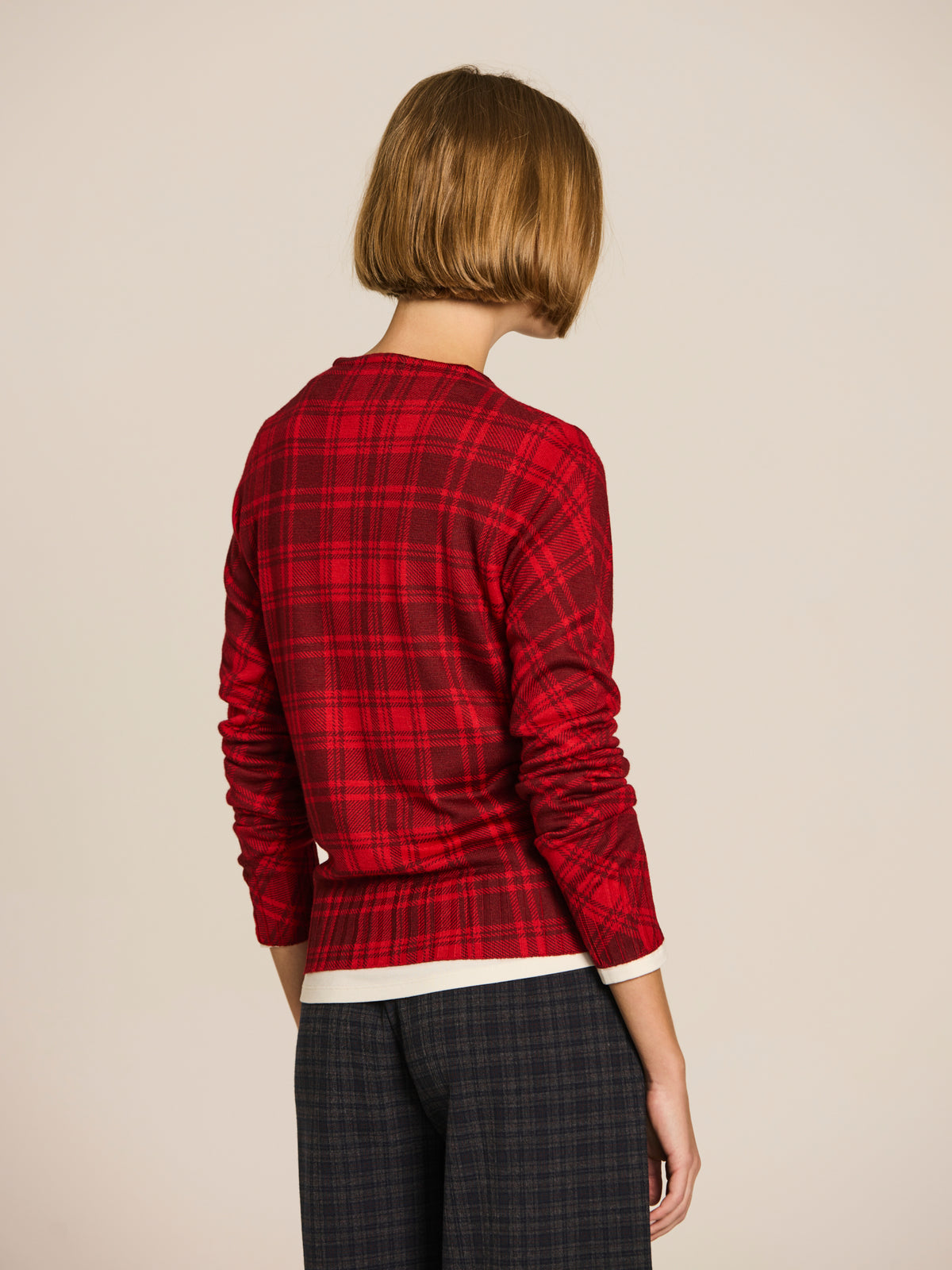 Jersey de cuadros