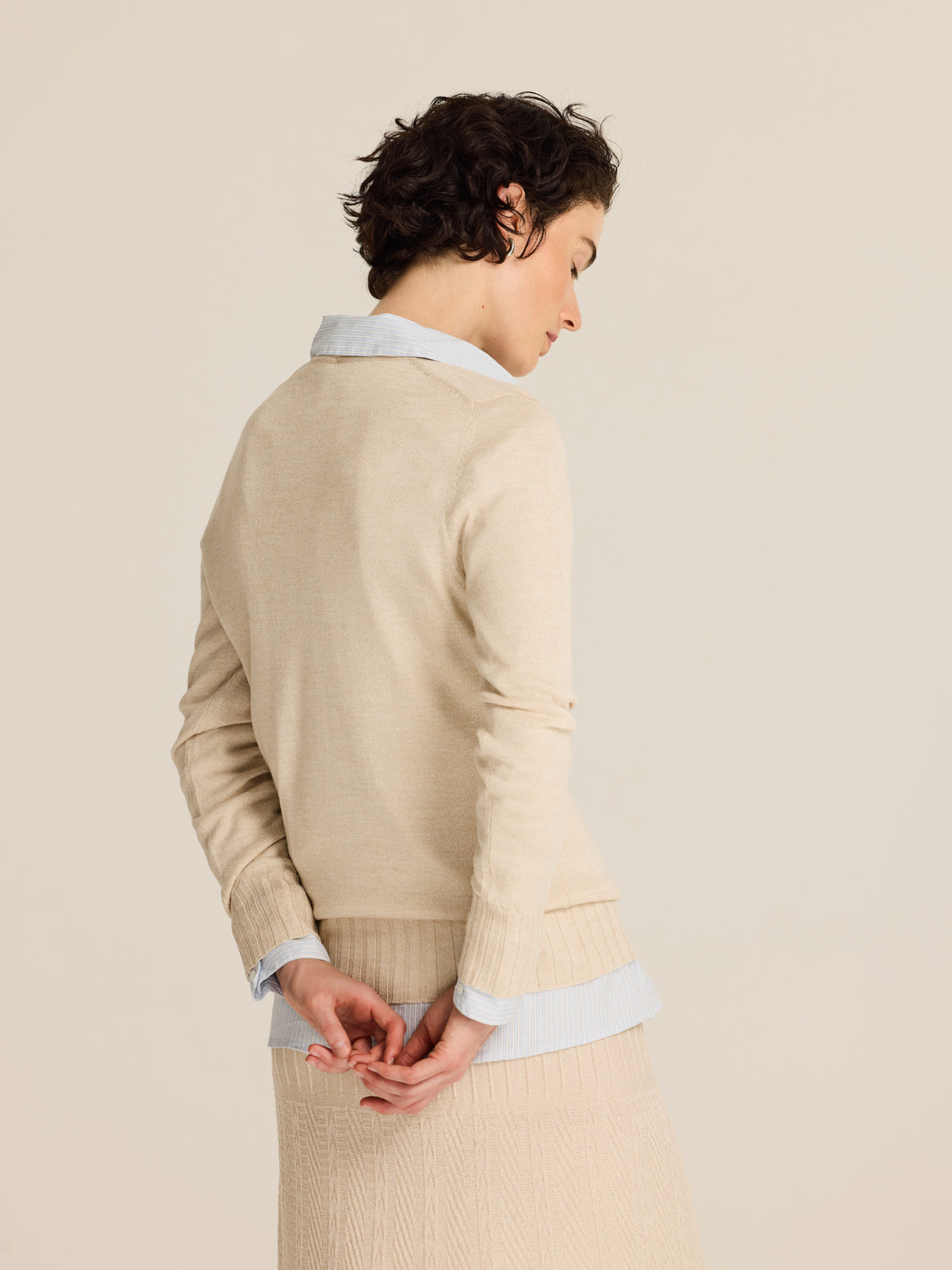 Jersey de cuello pico