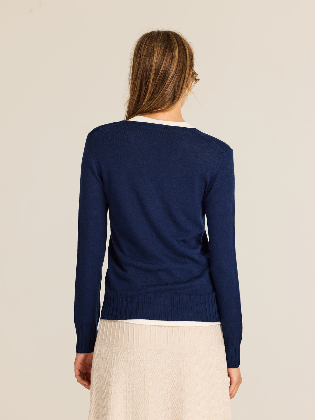 Jersey de cuello pico