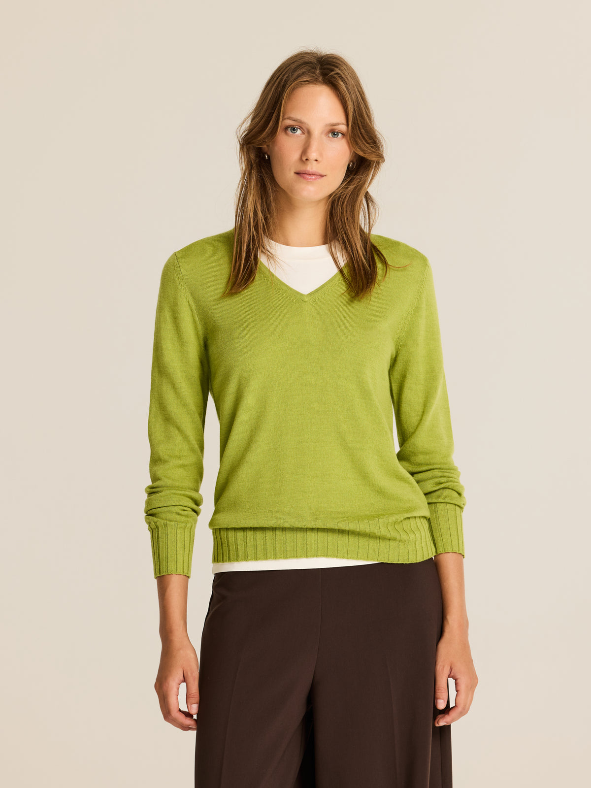 Jersey de cuello pico