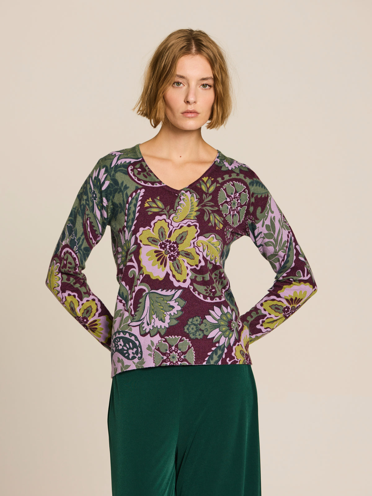 Jersey floral