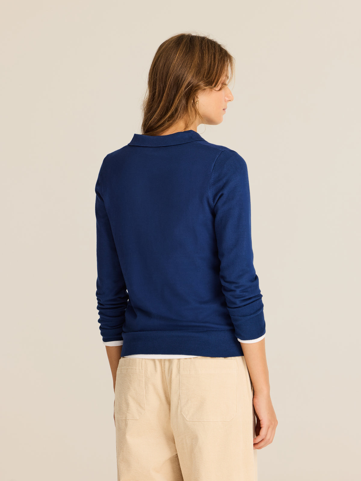 Jersey polo de viscosa