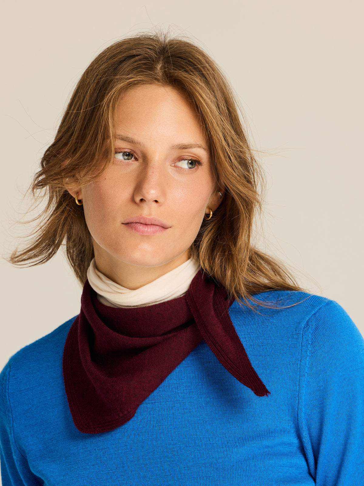 Knitted scarf