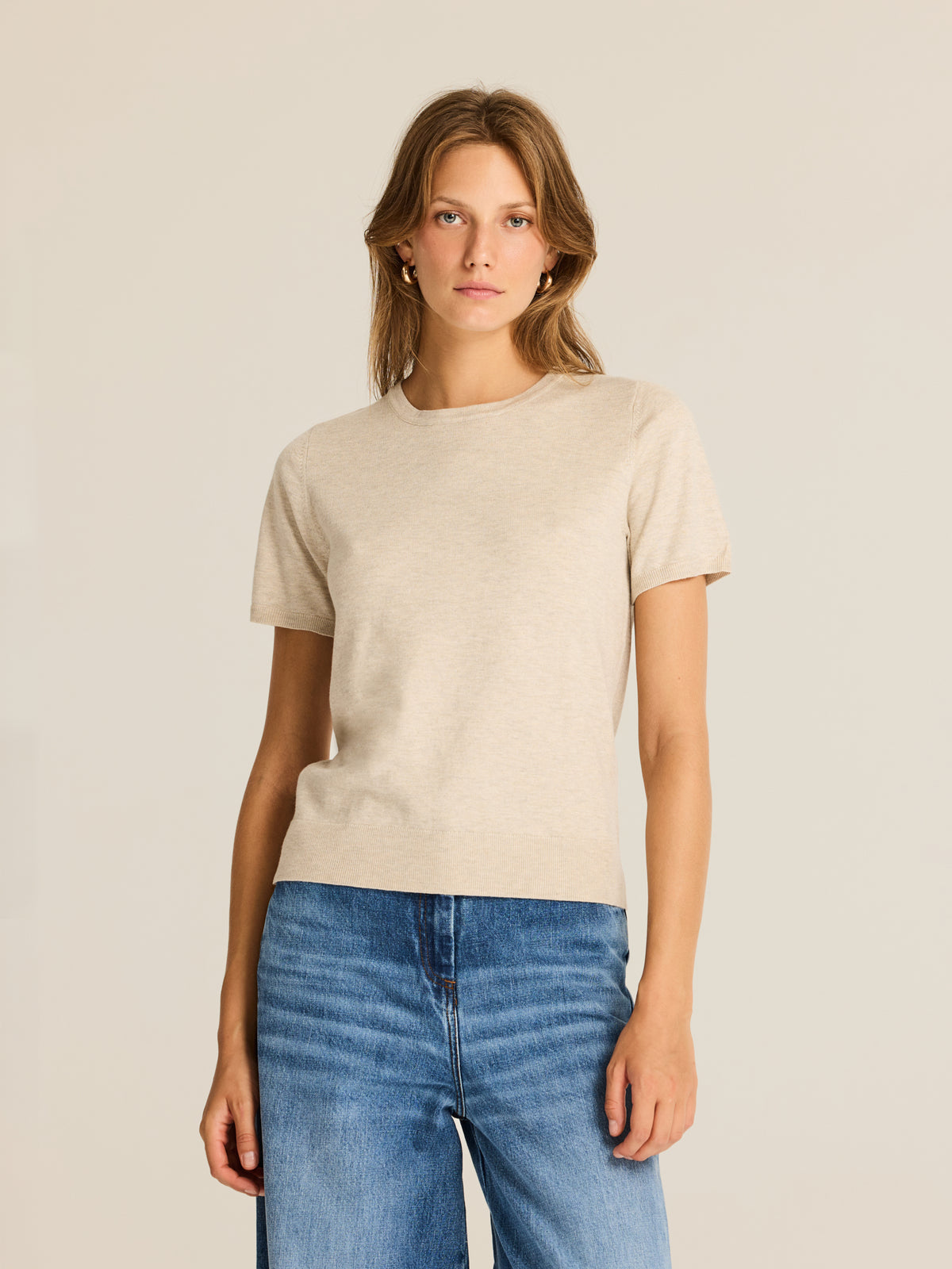 Twinset de punto de viscosa
