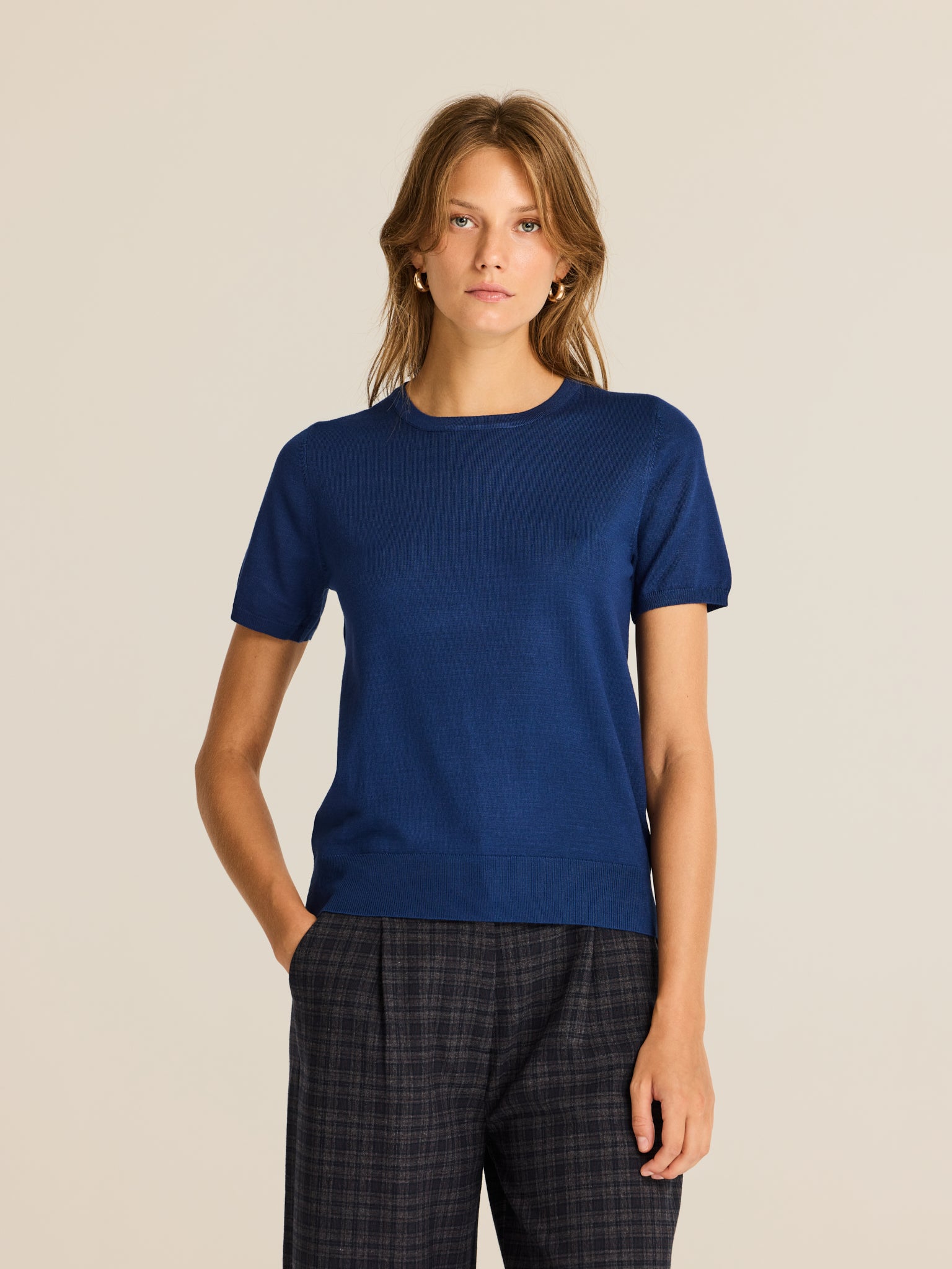 Twinset de punto de viscosa