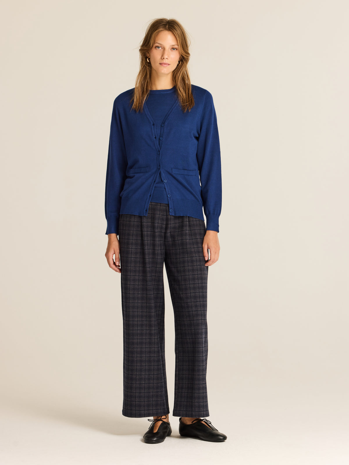 Twinset de punto de viscosa