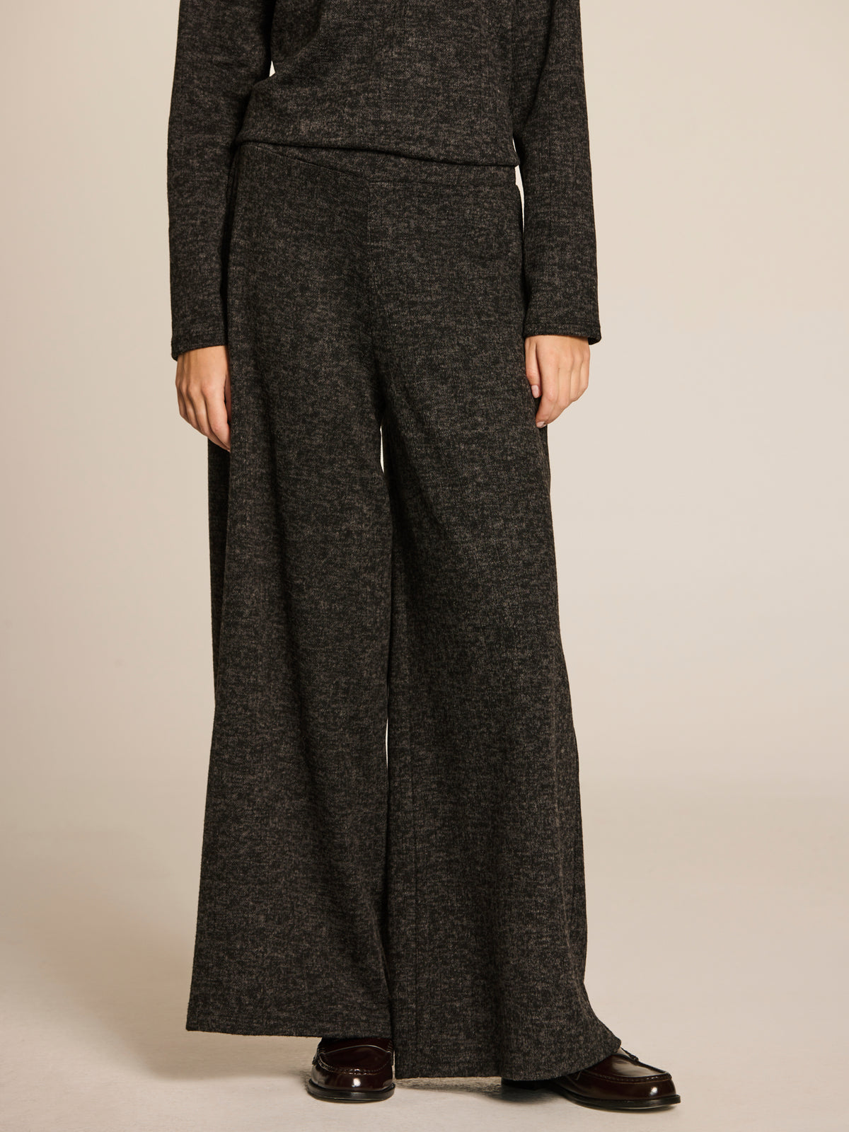 Pantalons de punt jaspiat