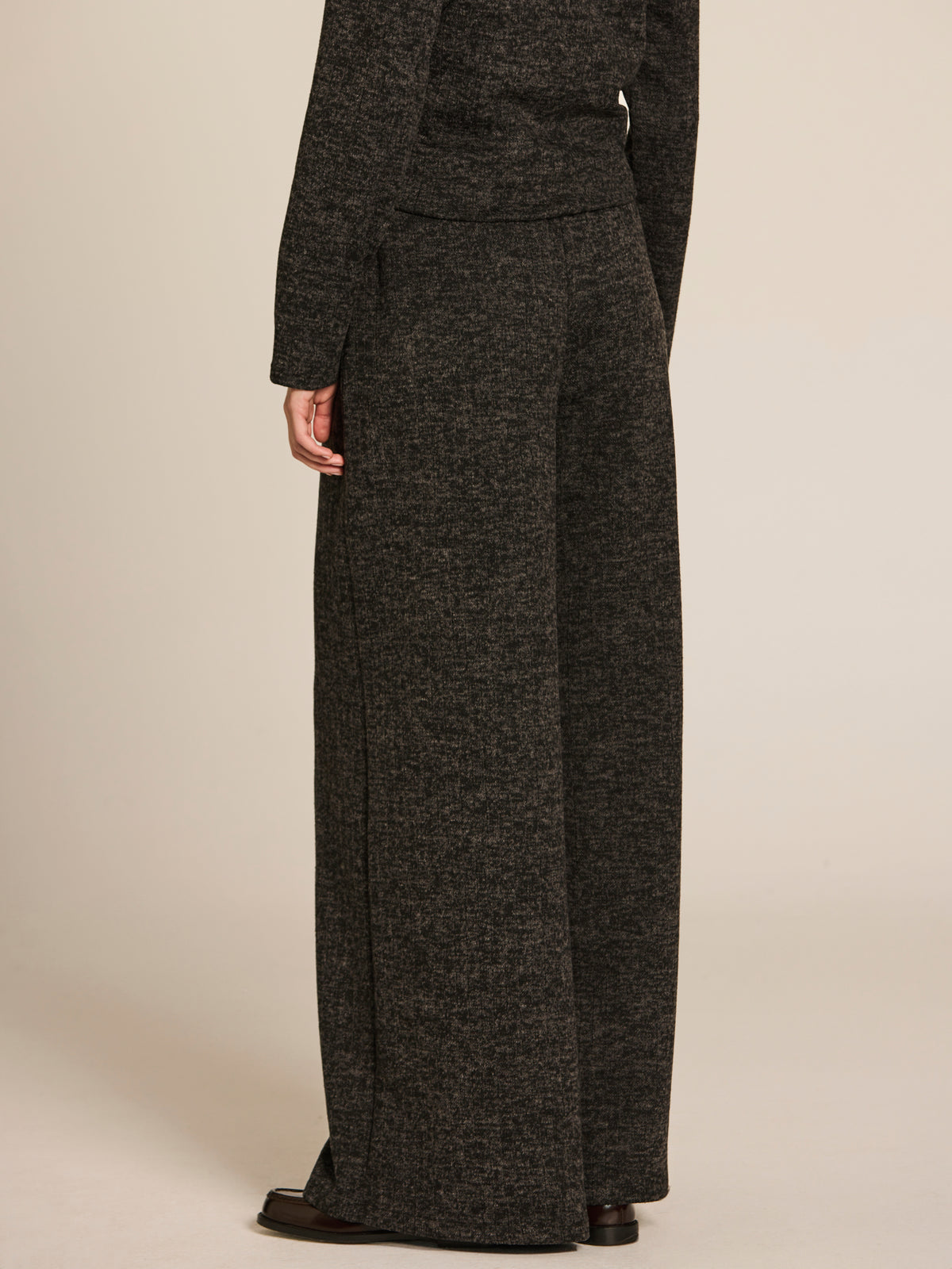 Pantalons de punt jaspiat