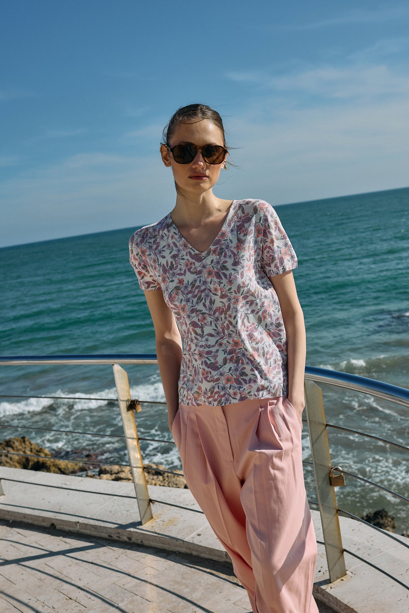 Jersey flores pequeñas